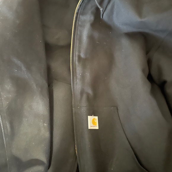Carhartt Black Zip-Up Jacket - Picture 2 of 4